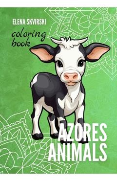 Coperta cărții 'Azores Animals: Coloring Book - Elena Skvirski'