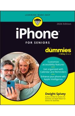 Poza produsului iPhone for Seniors for Dummies, 2026 Edition - Dwight Spivey