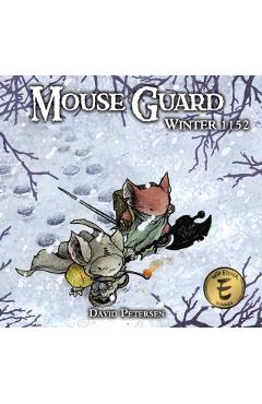 Coperta cărții 'Mouse Guard Volume 2: Winter 1152 - David Petersen'