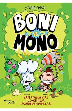 Poza produsului Boni vs. Mono (Cómic) / Bunny Vs Monkey (Comic Book) - Jamie Smart