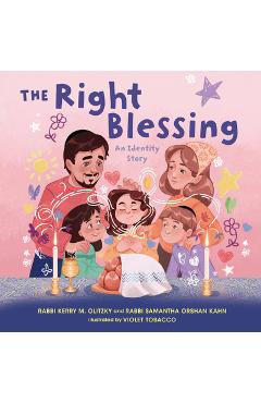 Coperta cărții 'The Right Blessing: An Identity Story - Kerry Olitzky'