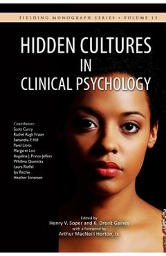 Coperta cărții 'Hidden Cultures in Clinical Psychology: Sensitivity to Diversity in Culture - K. Drorit Gaines'