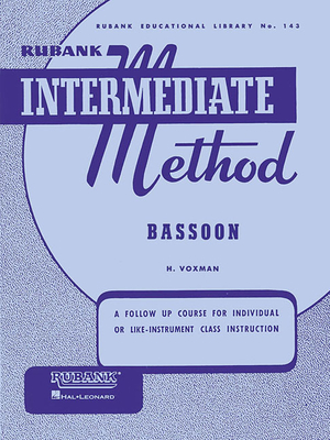 Rubank Intermediate Method - Bassoon - H. Voxman