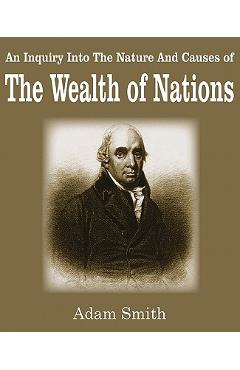 Coperta cărții 'The Wealth of Nations - Adam Smith'