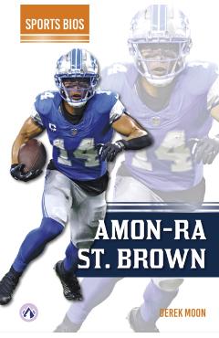 Coperta cărții 'Amon-Ra St. Brown - Derek Moon'