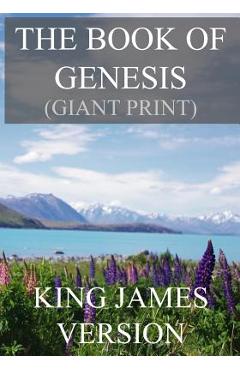Coperta cărții 'The Book of Genesis (KJV) (Giant Print) - King James Version'