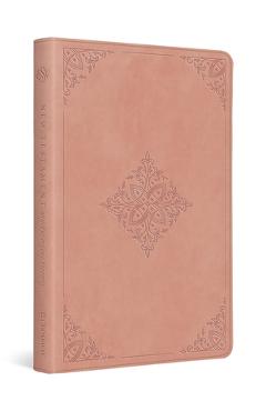 Coperta cărții 'ESV New Testament with Psalms and Proverbs (Trutone, Blush Rose, Fleur-De-Lis Design) -'