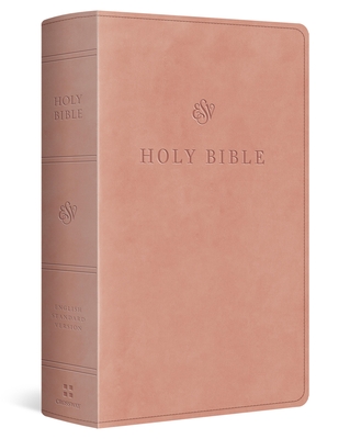 ESV Large Print Personal Size Bible, Red Letter (Trutone, Blush Rose) - 