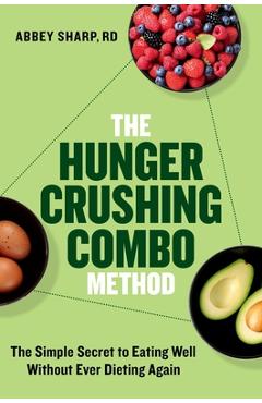 Poza produsului The Hunger Crushing Combo Method: The Simple Secret to Eating Well Without Ever Dieting Again - Abbey Sharp