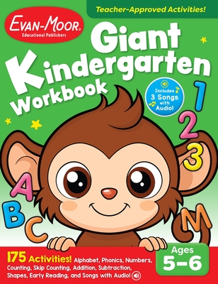 Giant Kindergarten Workbook, Age 5 - 6 -
