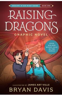 Poza produsului Raising Dragons Graphic Novel - Bryan Davis