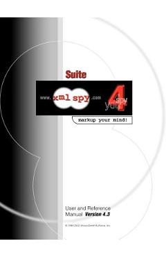 Poza produsului XML Spy 4.3 User and Reference Manual - 