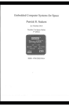 Coperta cărții 'Embedded Computer Systems for Space - Patrick Stakem'