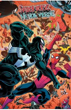 Coperta cărții 'Spider-Verse vs. Venomverse - Kyle Higgins'