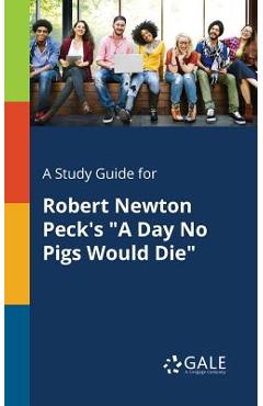 Coperta cărții 'A Study Guide for Robert Newton Peck's 