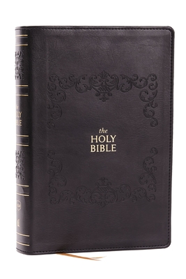 KJV Holy Bible: Personal Size Giant Print, Black Leathersoft, Red Letter, Comfort Print: King James Version - 