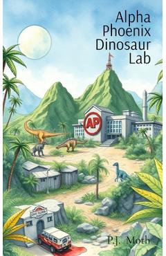 Coperta cărții 'Alpha Phoenix Dinosaur Lab - P. J. Moth'