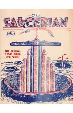 Coperta cărții 'The Saucerian: 1953 - Matthew H. Gore'
