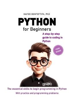 Coperta cărții 'Python for Beginners: A practical introduction - Hafed Benteftifa'