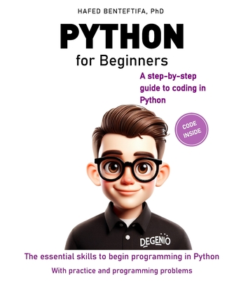 Coperta cărții 'Python for Beginners: A practical introduction - Hafed Benteftifa'