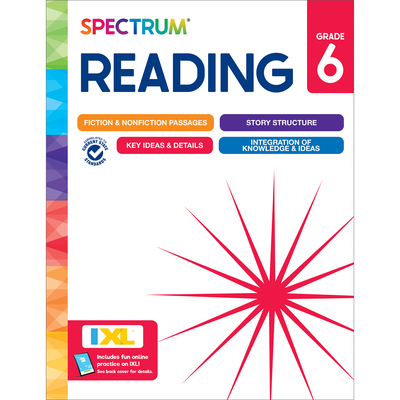 Spectrum Reading Workbook, Grade 6 -