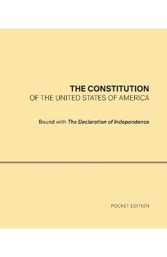 Coperta cărții 'The Constitution of the United States of America -'