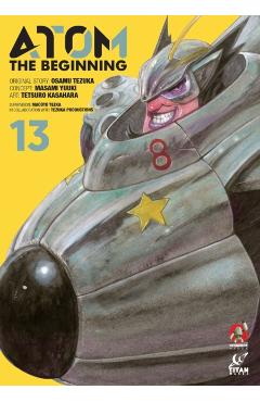 Coperta cărții 'Atom: The Beginning Vol.13 - Osamu Tezuka'