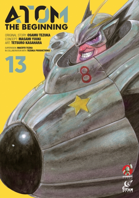 Coperta cărții 'Atom: The Beginning Vol.13 - Osamu Tezuka'