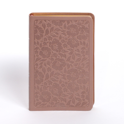 NASB Personal Size Bible, Rose Gold Leathertouch -