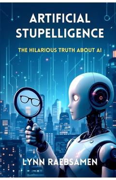 Coperta cărții 'Artificial Stupelligence: The Hilarious Truth About AI - Lynn Raebsamen'