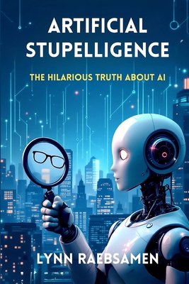 Coperta cărții 'Artificial Stupelligence: The Hilarious Truth About AI - Lynn Raebsamen'