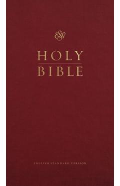 Coperta cărții 'ESV Church Bible, Large Print (Hardcover, Burgundy) -'