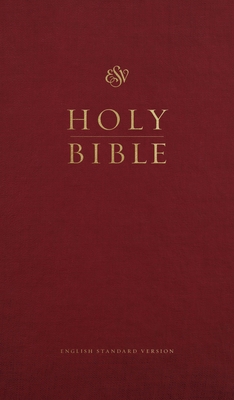 ESV Church Bible, Large Print (Hardcover, Burgundy) -