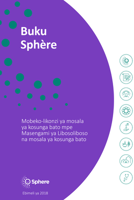 Coperta cărții 'Makambo YA Ebandeli - Buku Sphère Lingala - Sphere Association'