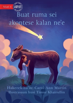 Coperta cărții 'Something Is Going To Happen Tonight (Tetun edition) - Buat ruma sei akontese kalan ne'e - Carol Ann Martin'