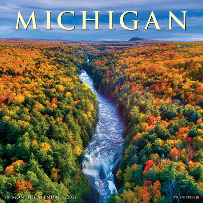 Michigan 2026 12 X 12 Wall Calendar -