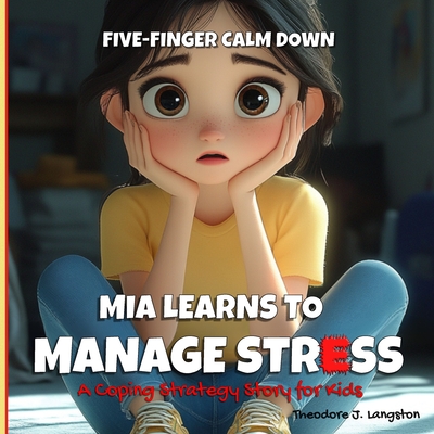 Five-Finger Calm Down Mia Learns to Manage Stress: A Coping Strategy Story for Kids - Theodore J. Langston