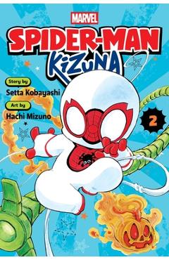 Coperta cărții 'Spider-Man: Kizuna, Vol. 2 - Setta Kobayashi'