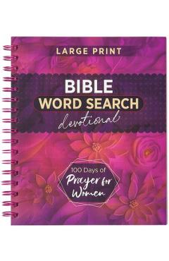 100 Days of Prayer for Women: Bible Word Search Devotional -