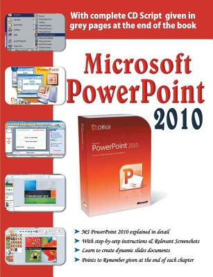 Coperta cărții 'Microsoft Powerpoint 2010 - Bittu Kumar'