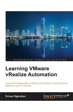 Coperta cărții 'Learning VMware vRealize Automation - Sriram Rajendran'