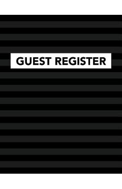 Poza produsului Guest Register: Track Register and Organize Guest and Visitors that Sign In at Your Activity Event or Business Office - 