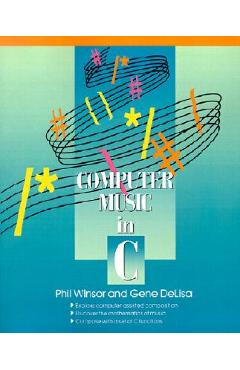 Coperta cărții 'Computer Music in C - Phil Winsor'