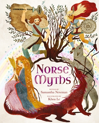 Coperta cărții 'Norse Myths: 15 Classic Legends Retold for Children - Khoa Le'