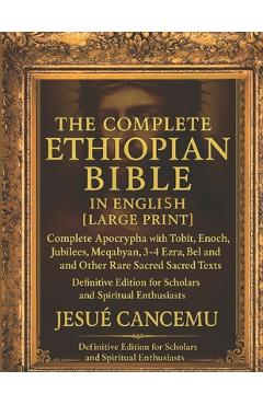 Poza produsului The Complete Ethiopian Bible in English - Jesue Cancemu
