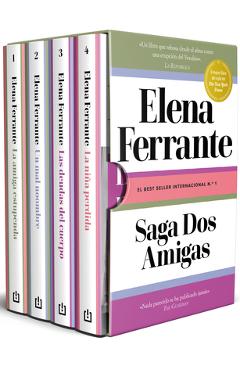Poza produsului Estuche Saga DOS Amigas (La Amiga Estupenda / Un Mal Nombre / Las Deudas del Cuerpo / La Niña Perdida) / Neapolitan Novels Saga. Boxed Set - Elena Ferrante