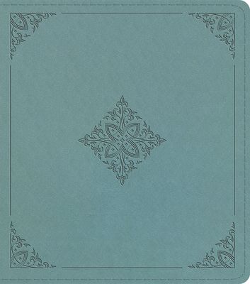 ESV Journaling Study Bible (Trutone Over Board, Paris Sky, Fleur-De-Lis Design) -