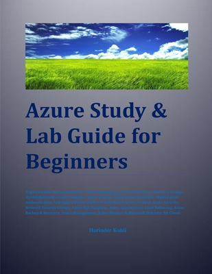 Coperta cărții 'Azure Study & Lab Guide For Beginners - Harinder Kohli'