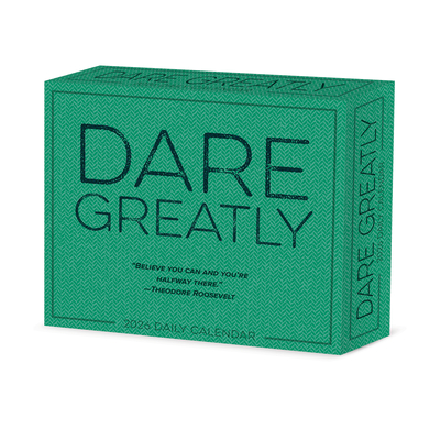 Dare Greatly 2026 5.4 X 6.2 Box Calendar -