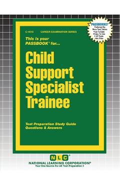 Coperta cărții 'Child Support Specialist Trainee -'